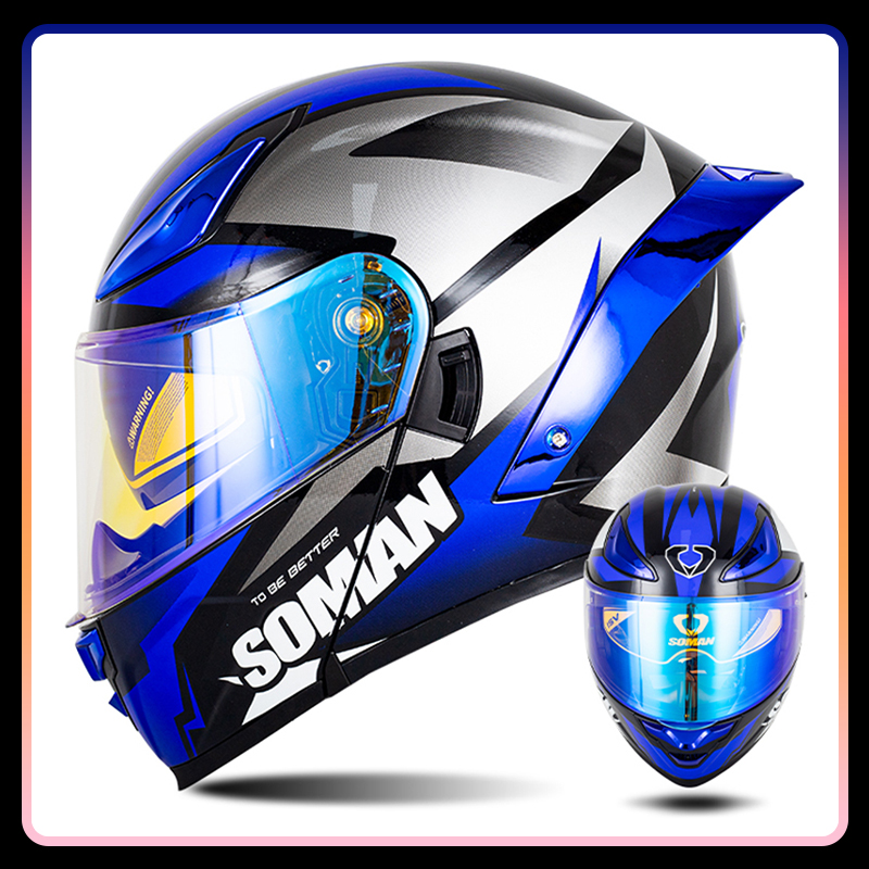 DOT Approved Full Face Motorcy - огляд і ціна Modular Flip Up Motorcycle Helmet Dot Approved