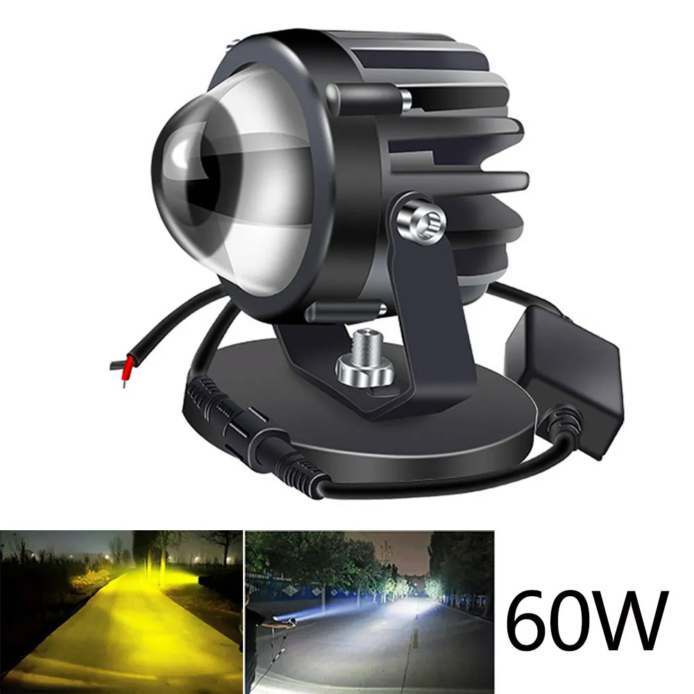 Motorcycle Projector Laser Lig - огляд і ціна Universal Motorcycle Led Headlight Projector