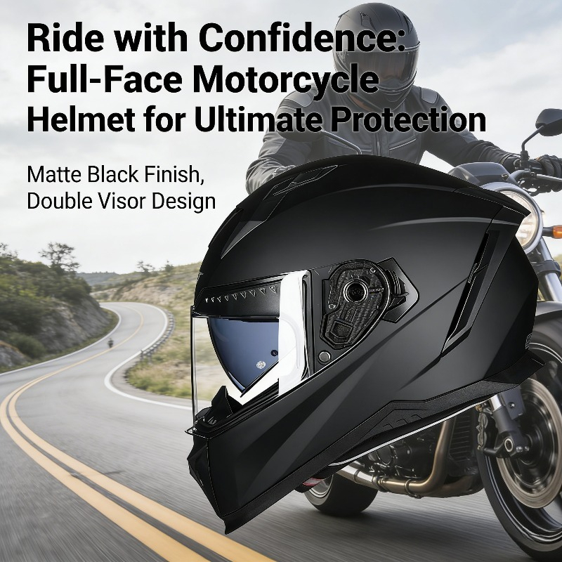 GXT Full Face Motorcycle Helme - огляд і ціна Full Face Motorcycle Helmet With Bluetooth