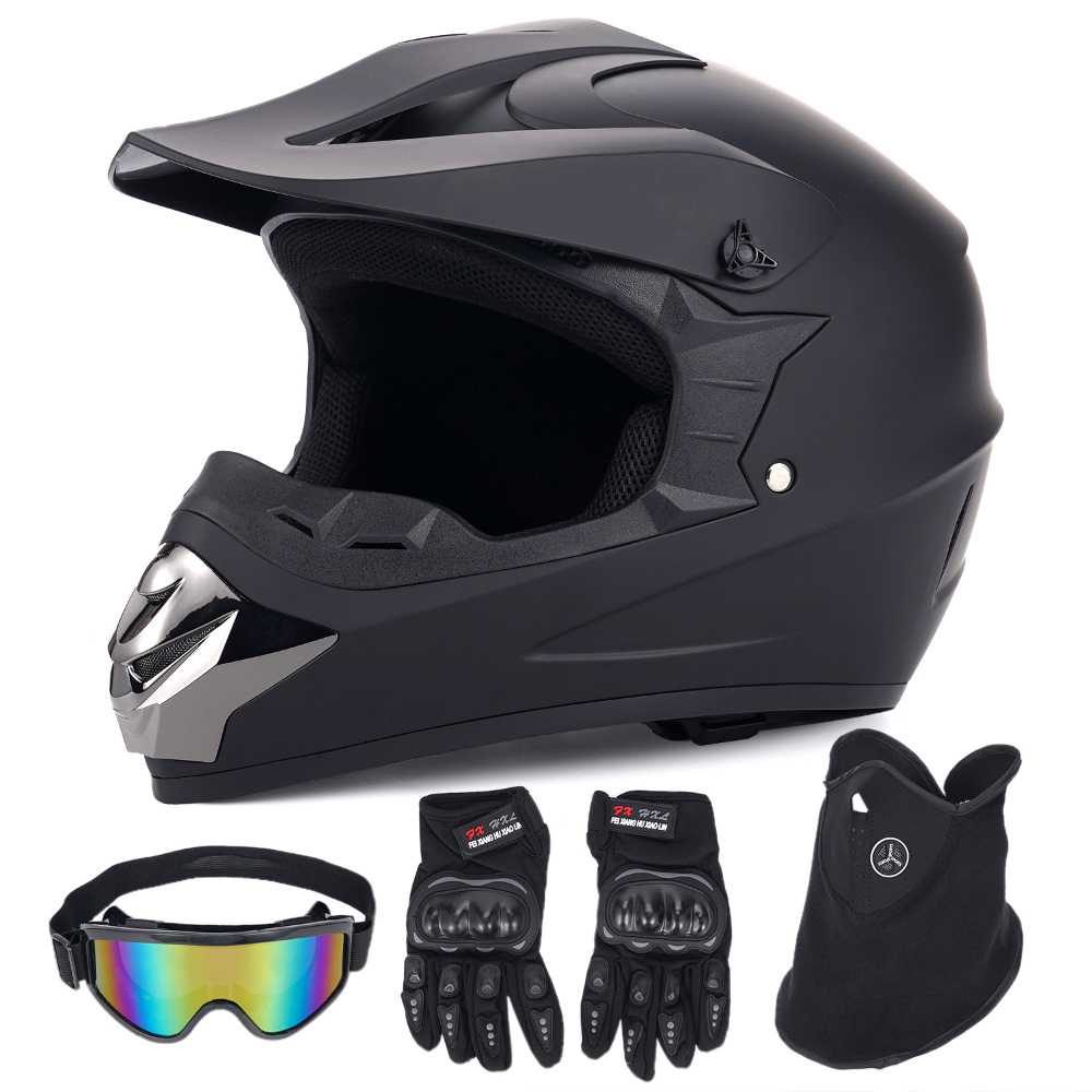 Off‑Road Motorcycle Helmet Fou - огляд і ціна Off Road Motocross Helmet Goggles Set