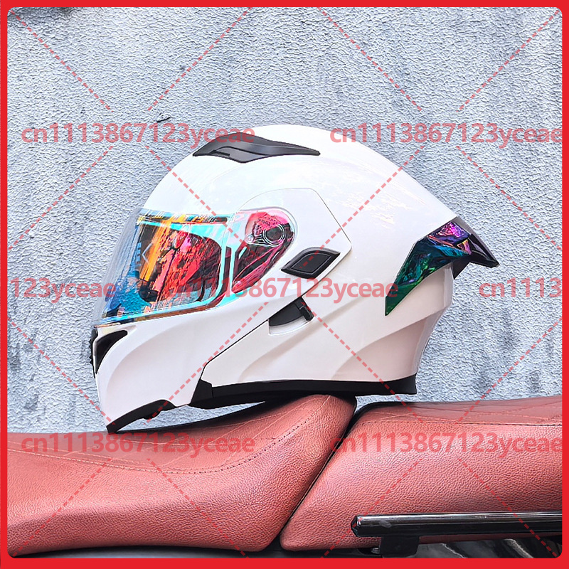for Orz Motorcycle Modular Hel - огляд і ціна Dual Visor Motorcycle Racing Helmet