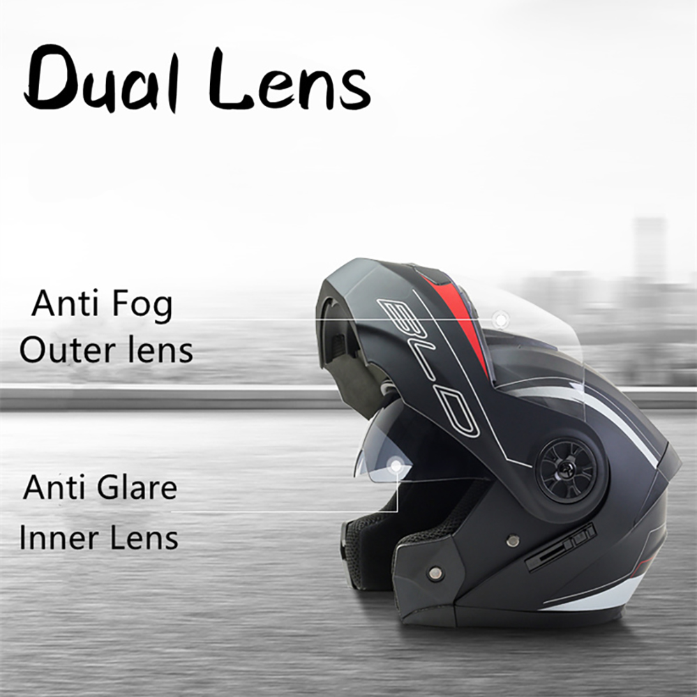 Bluetooth Men's Motorcycle Hel - огляд і ціна Full Face Motorcycle Helmet With Bluetooth