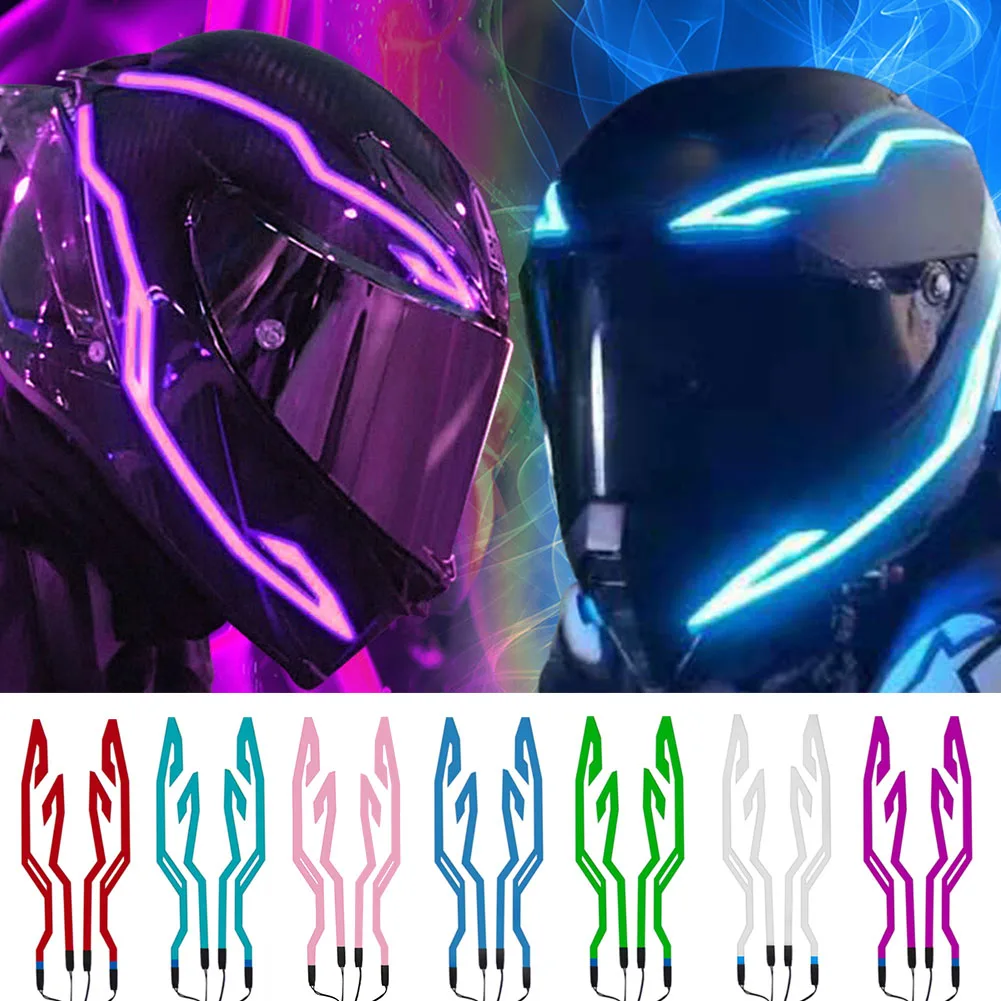 Helmet Strip EL Sticker Led He - огляд і ціна Motorcycle Helmets
