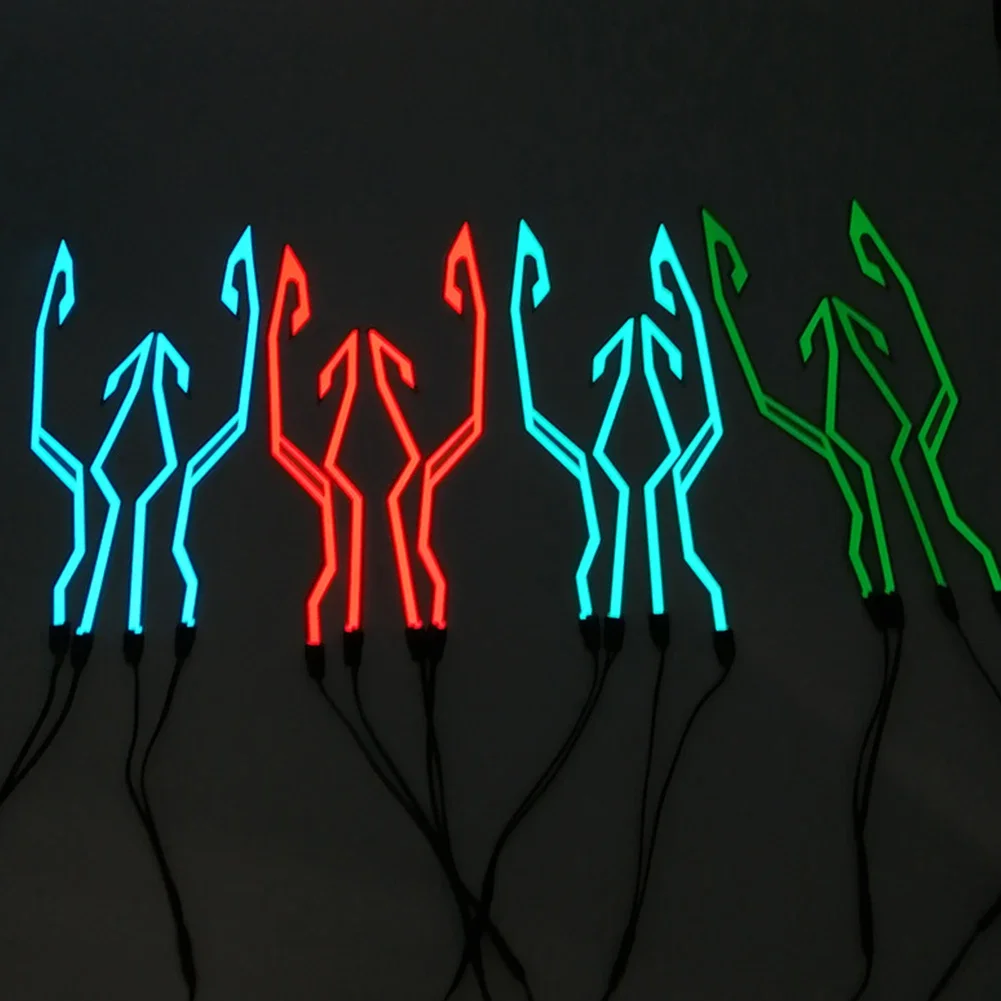 Helmet Strip EL Sticker Led He - огляд і ціна Motorcycle Helmets