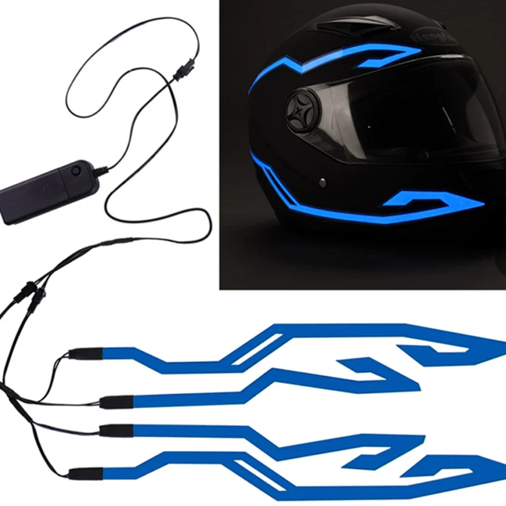 Helmet Strip EL Sticker Led He - огляд і ціна Motorcycle Helmets