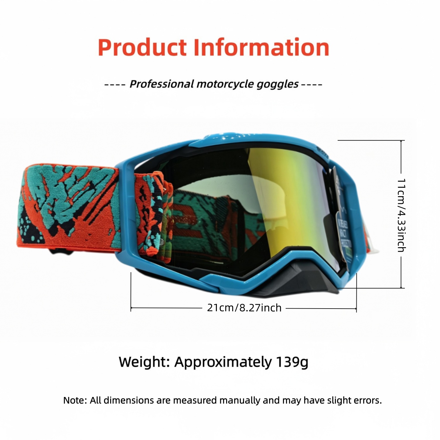 Premium Motocross Ski Cycling  - огляд і ціна Off Road Motocross Helmet Goggles Set