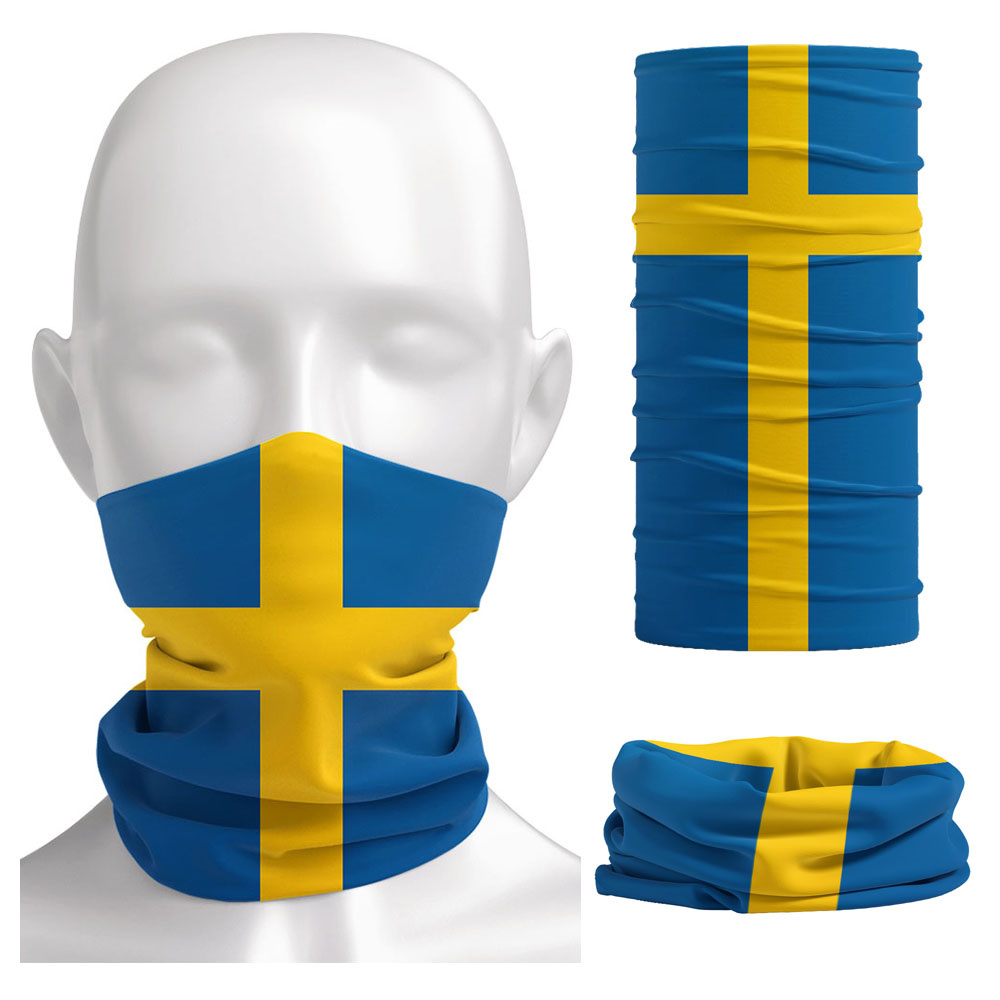 Sweden Flag Printed Bandana He - огляд і ціна Riding Gear