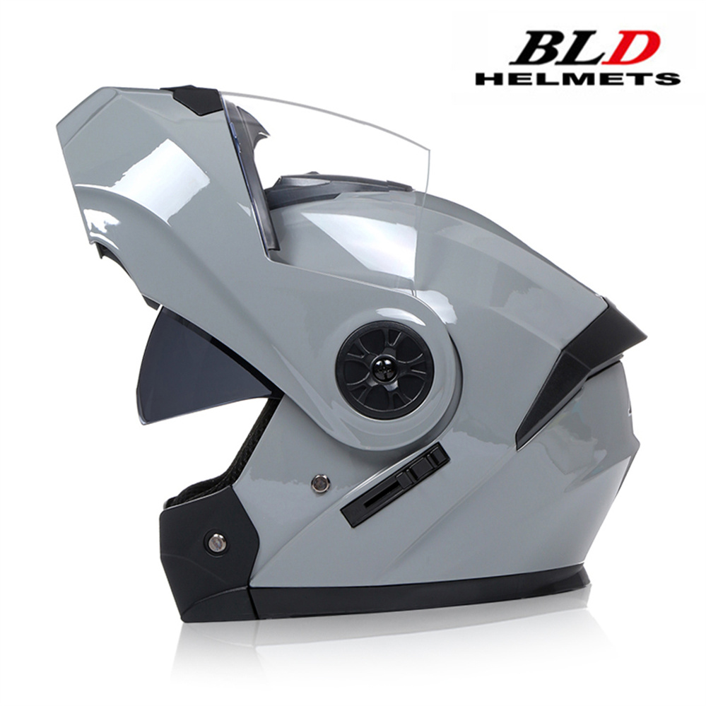 Modular Double Lens Motorcycle - огляд і ціна Full Face Motorcycle Helmet With Bluetooth