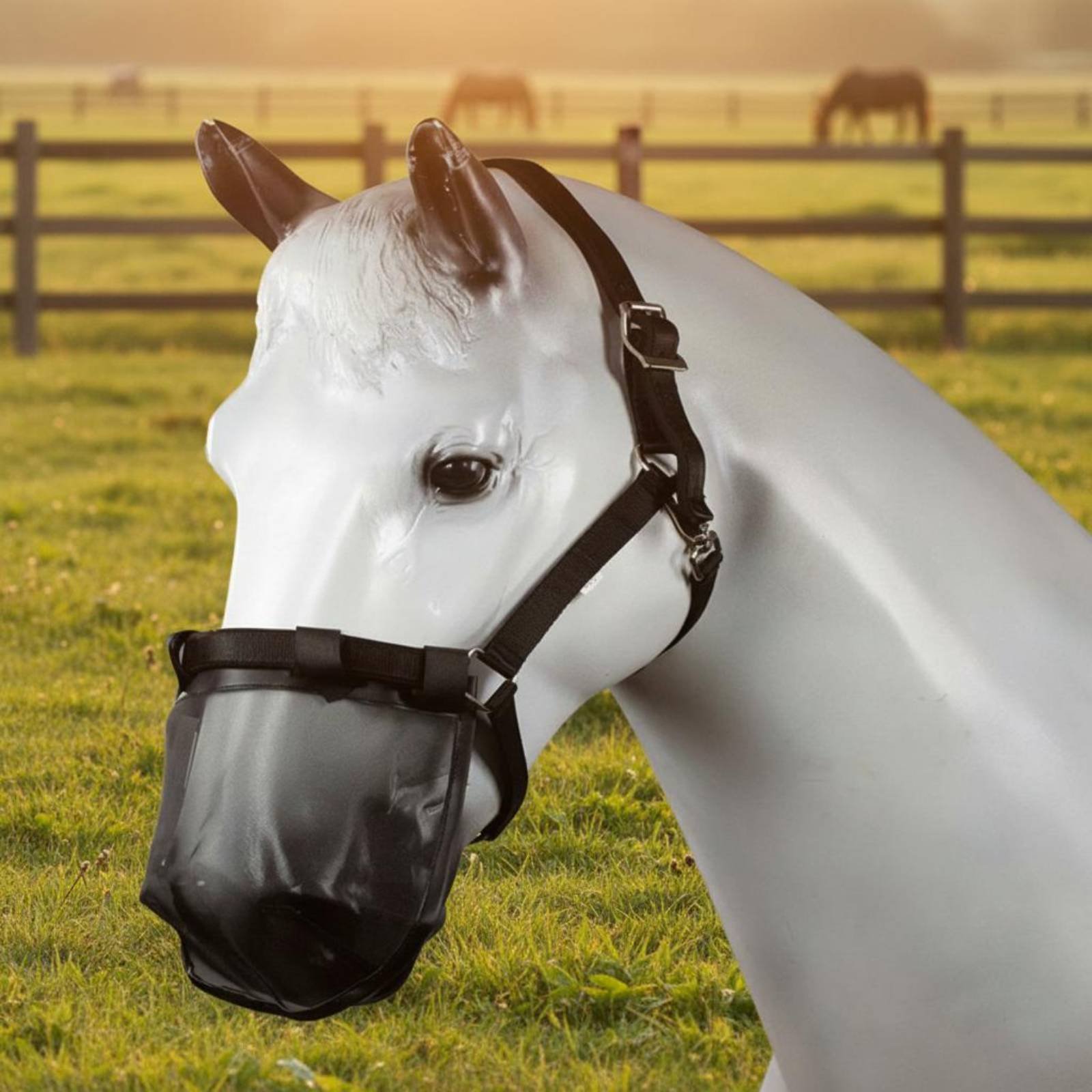 Horse Nose Guard Sturdy Horse  - огляд і ціна Riding Gear