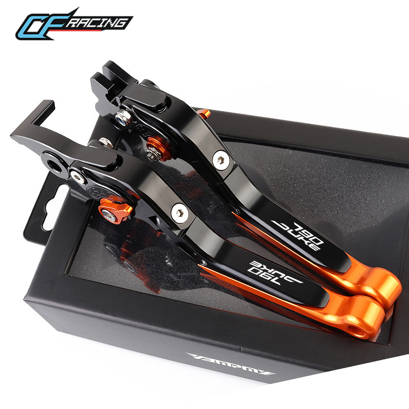 790 Duke Brake Clutch Lever Fo - огляд і ціна Cnc Aluminum Adjustable Brake Clutch Levers