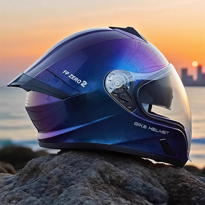Adult Full Face Motorcycle Hel - огляд і ціна Quick Release Buckle Motorcycle Helmet