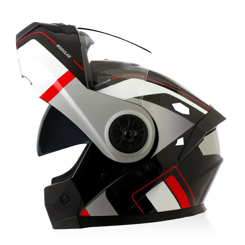 High Quality Modular Flip Up H - огляд і ціна Full Face Motorcycle Helmet With Bluetooth