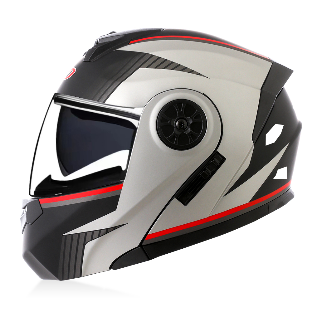 High Quality Modular Flip Up H - огляд і ціна Full Face Motorcycle Helmet With Bluetooth
