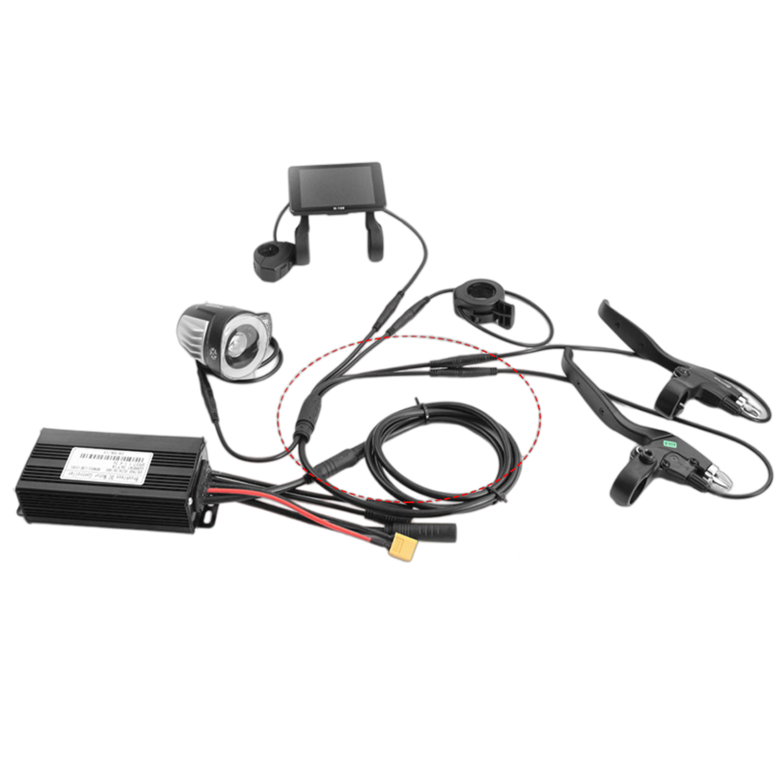 1T5 9-Pin Waterproof Ebike Thr - огляд і ціна Scooter Parts