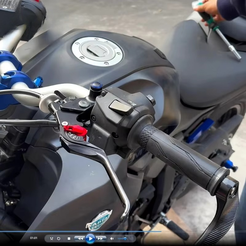 New For Yamaha MT07 2025 2026  - огляд і ціна Cnc Aluminum Adjustable Brake Clutch Levers
