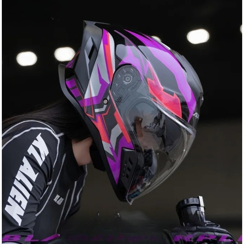 Motorcycle Full Helmet Large T - огляд і ціна Full Face Motorcycle Helmet With Bluetooth