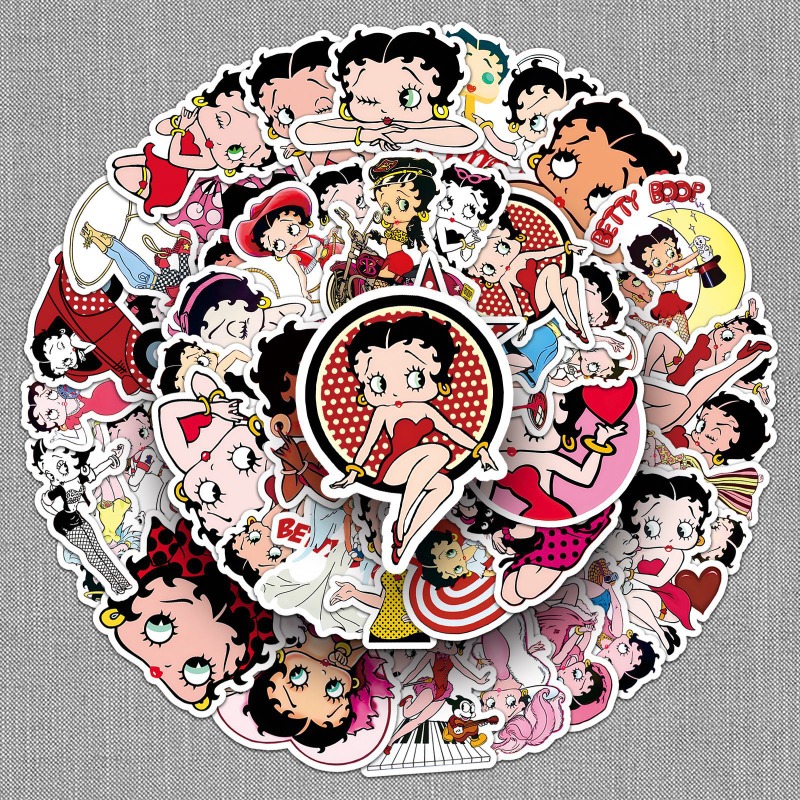 Betty Boop 50 stickers high co - огляд і ціна Atv Parts