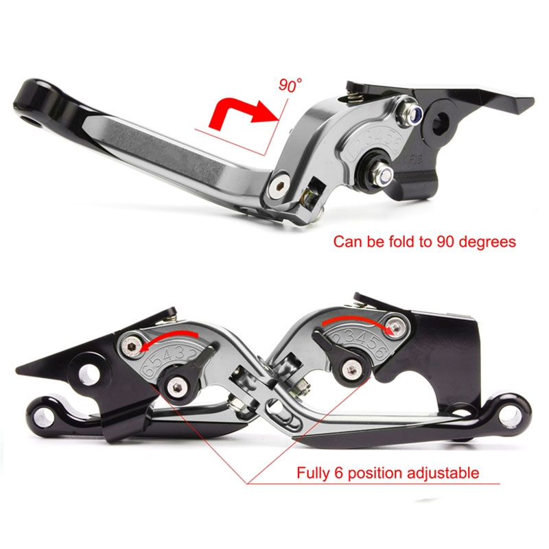 For MT-10 MT10 mt 10 2016-2021 - огляд і ціна Cnc Aluminum Adjustable Brake Clutch Levers