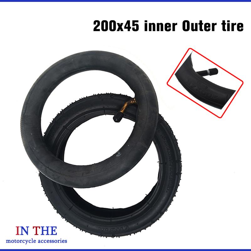 Thickened scooter tire 200x45  - огляд і ціна Scooter Parts