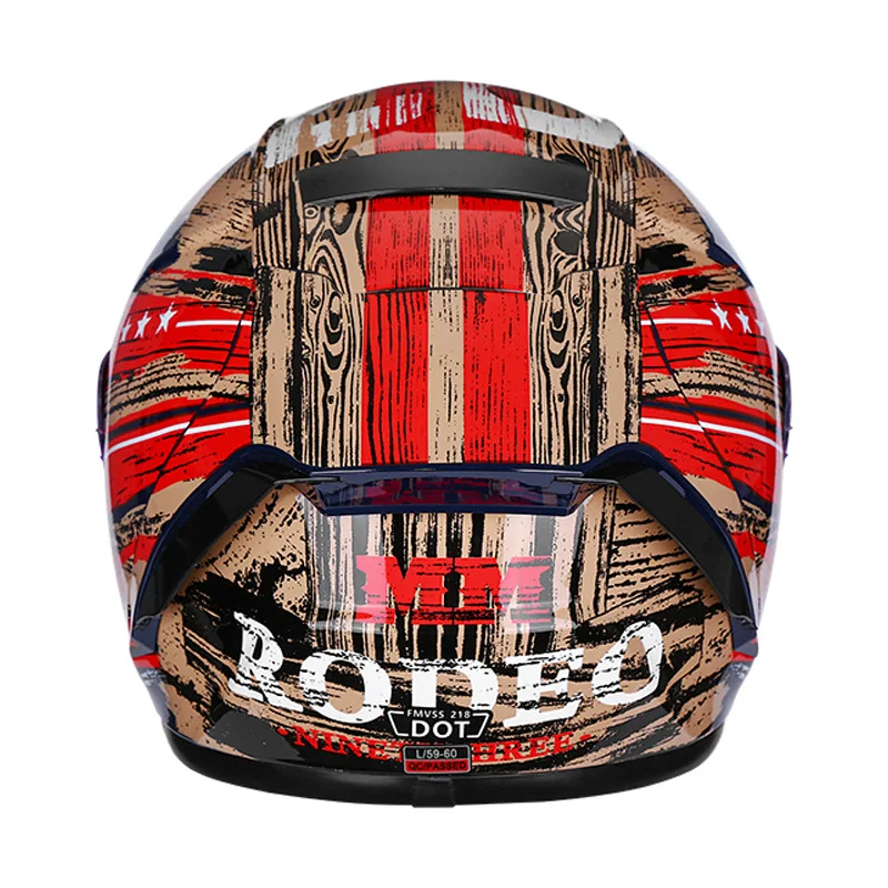 New Model High Quality Off-roa - огляд і ціна Full Face Motorcycle Helmet With Bluetooth