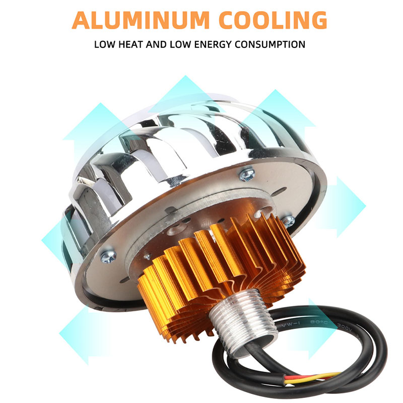 1pcs Car Motorcycle Headlight  - огляд і ціна Universal Motorcycle Led Headlight Projector
