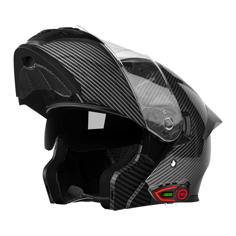 ABS Material Motorcycle Helmet - огляд і ціна Full Face Motorcycle Helmet With Bluetooth