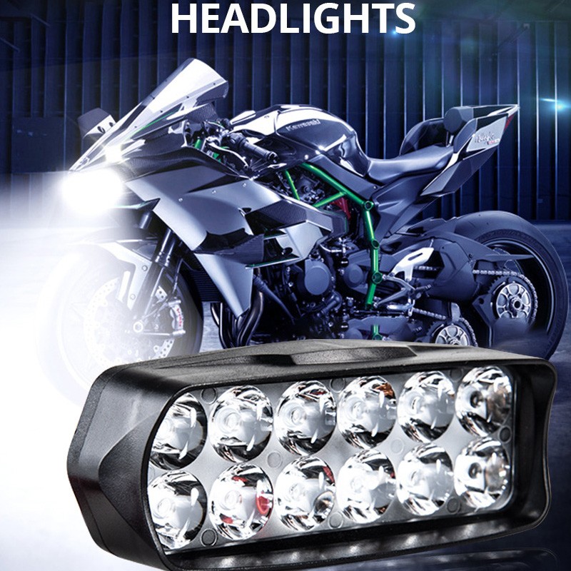 Motorcycle Headlight 12v Spot  - огляд і ціна Universal Motorcycle Led Headlight Projector