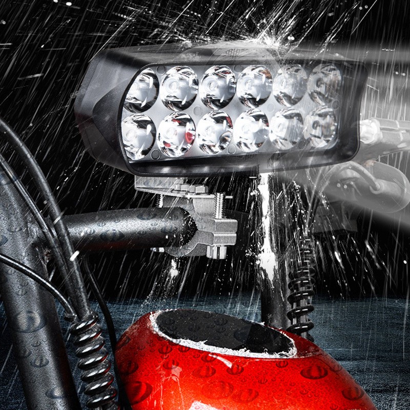 Motorcycle Headlight 12v Spot  - огляд і ціна Universal Motorcycle Led Headlight Projector