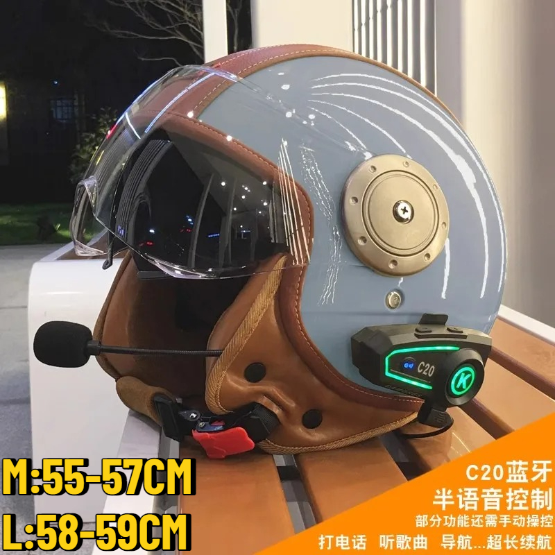 Electric Motorcycle Double Mir - огляд і ціна Full Face Motorcycle Helmet With Bluetooth