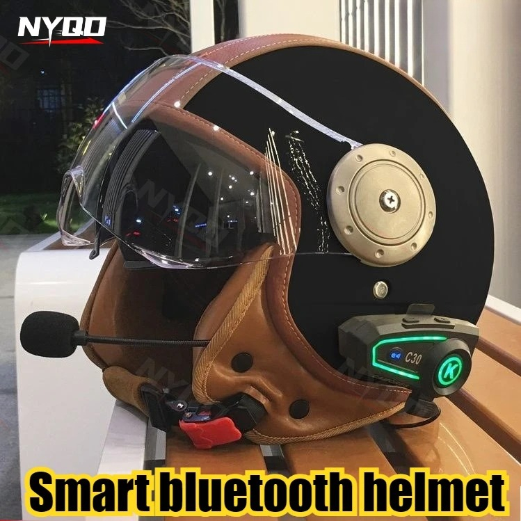 Electric Motorcycle Double Mir - огляд і ціна Full Face Motorcycle Helmet With Bluetooth